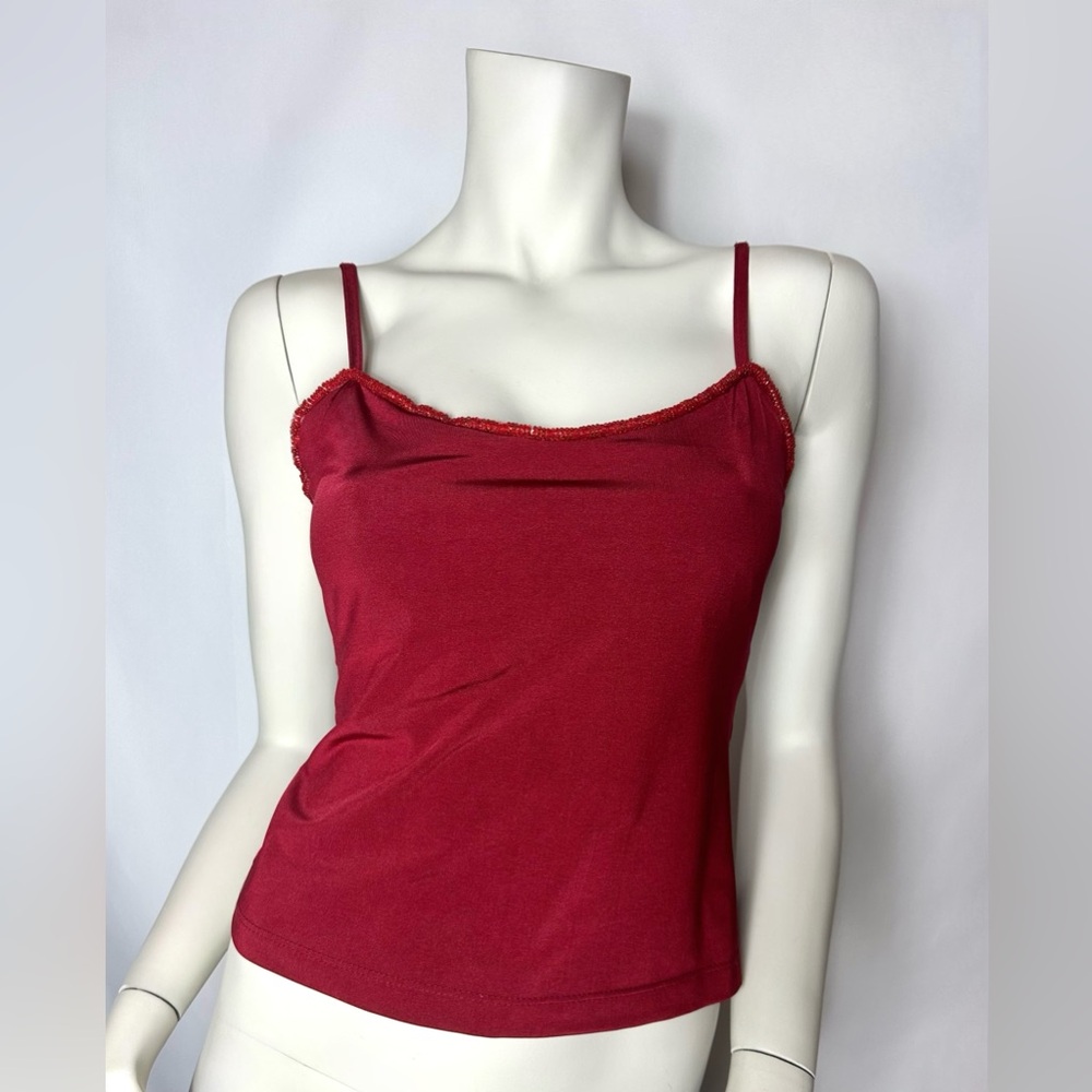Betsey Johnson Elegant Red Top